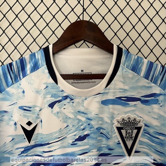 Nuevo Tailandia Especial Camiseta Cadiz 23/24 Azul Baratas